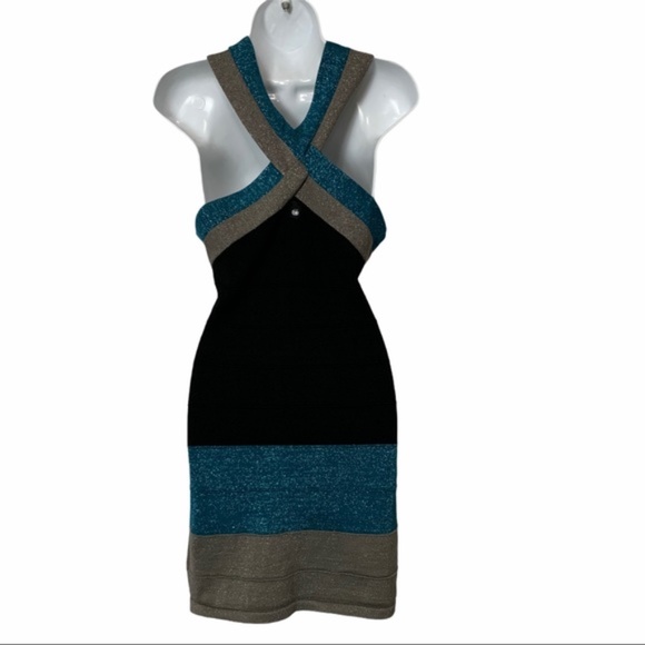 APPLE BOTTOMS Glittery Bodycon Dress - M Cocktail - Picture 3 of 4